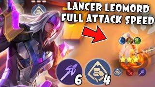 STRONGEST HYPER BUILD ON LEOMORD  99.99% ATTACK SPEED  MAGIC CHESS MOBILE LEGENDS