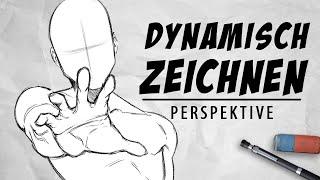 Dynamische Posen zeichnen  Perspektiven Tutorial  Drawinglikeasir