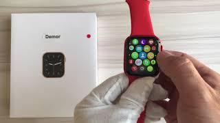 2021 IWO 13 Pro Smart Watch DEMOR IWO13 W56 Smartwatch Series 6 44mm 40mm Unboxing Review Not Apple