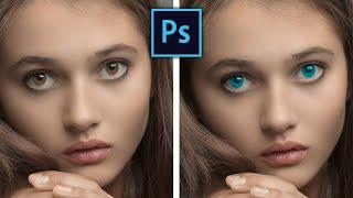 Change Eye Color in Photoshop  Just 1 Minute Tutorial