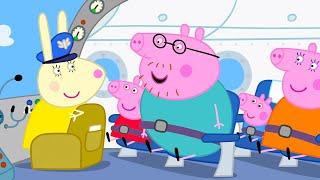 Peppa Flying To America   Peppa Pig Official Full Episodes