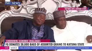 FG Donates 38000 Bags Of Assorted Grains To Katsina State