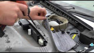 How to Remove & Replace Hyundai Accent Master Control Switch 2006-2009 MC 4 Button Hatch Sedan