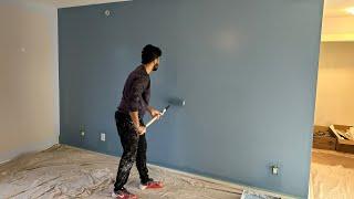 How to paint an accent walls  DIY For Beginners