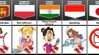 Mom Punishment From Different Countries