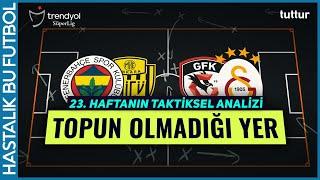 TOPUN OLMADIĞI YER  Trendyol Süper Lig 23. Hafta Taktiksel Analiz