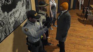 Cops POV of Dundee SNEAKING into PD as a COP  GTA RP NoPixel 3.0 Twitch