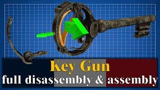 Key Gun full disassembly & assembly