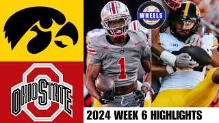 #3 Ohio State vs Iowa  Full Game Highlights  2024 College Football Highlights