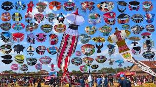 RAME POLL SAMPAI JURI KEWALAHAN 100+ Layangan Gapangan Tradisional di Festival Layangan Sukoharjo