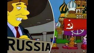Simpsons predictions about Russia come true