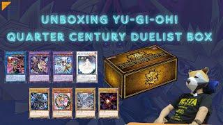 Unboxing Yu-Gi-Oh Quarter Century Duelist Box - Exciting New Cards Box Opening