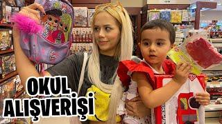 OKULA BAŞLADIK İLK KIRTASİYE ALIŞVERİŞİMİZ  #kırtasiyealışverişi #okul #okuladönüş