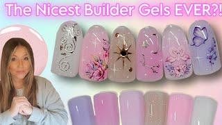 ️ Nicest Builder Gel EVER Easy Sticker Nail Art Design  Overlay Nails  Madam Glam  Miss Jos