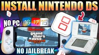 iNDS iOS  Play Nintendo DS  No Computer No Jailbreak 2023