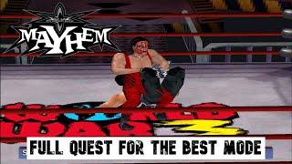 WCW Mayhem - Sting Wolfpac - Full Quest For The Best Mode PS1