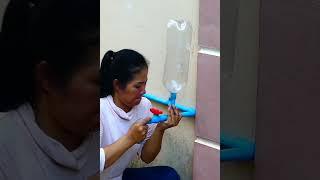 king idea.pressure bottle connect pvc pipe big to small  many people know this