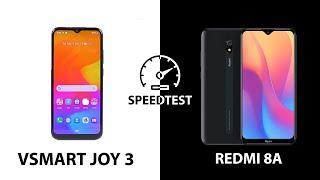 Speedtest Vsmart Joy 3 vs Redmi 8A  Snapdragon 632 vs Snapdragon 439