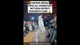 GEPREK BENSU PARIS FASHION WEEK DIBILANG NETIZEN PARIS FASHION SHOW KOMENTAR PEDAS TERSOROT