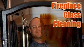 The Easy Way to Clean your Wood Stove  Fireplace Glass