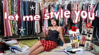 LET ME STYLE YOU  styling mystery bundles based on *YOUR* pinterest + GIVEAWAY