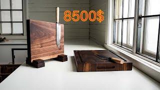 4K Woodworking Creating a Knife Block & End Grain Cutting Board