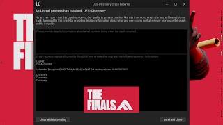 How to fix An Unreal process has crashed UE5 Discovery  The Finals