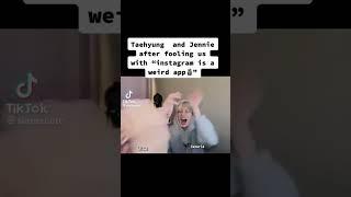 #taennie  #taehyung #jennie