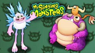 ВАДЖА и БИЗОНОР мои Новые Поющие Монстры  My Singing Monsters