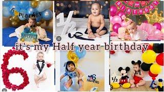 6 month baby photoshoot ideas at homehalf year birthday photoshoot#photoshoot#trending#viral