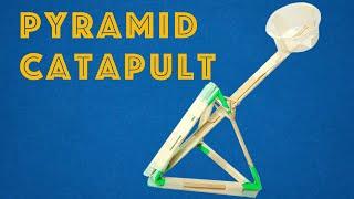 Young Engineers Pyramid Catapult - Easy and Powerful DIY STEM Project for Kids