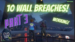 10 Working Wall Breach  Breaches Building Glitches PART 3 - October 2023 GTA V Online