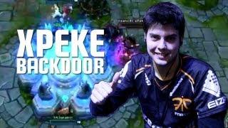 xPeke backdoor vs. SK Gaming Intel Extreme Masters Katowice