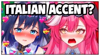 Kronii Suddenly Speaks In Italian Accent Raora 【Hololive EN】