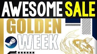 AWESOME NEW STEAM GOLDEN WEEK GAME SALE - TONS OF GREAT GAMES CHEAP