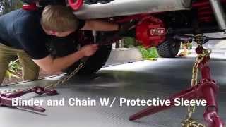 Binder and Chain tie down for your truck or equipment