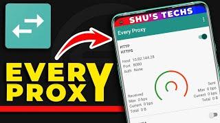 How To Use Every Proxy App Share Android VPN Hotspot without Root Step by Step