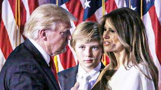 Das SCHOCKIERENDE GEHEIMNIS von Donald und Melanias Sohn BARRON TRUMP