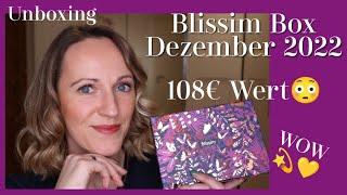 WAHNSINN  Blissim Box Dezember 2022 I Das Highlight zum Jahresabschluss I Unboxing