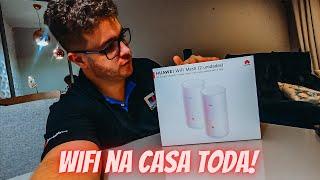 ROTEADOR HUAWEI WIFI MESH WS5800 UNBOXING E REVIEW #REDE MESH WIFI