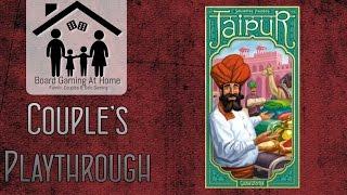 Jaipur Playthrough Card Game Gameplay Overview Runthrough & Review