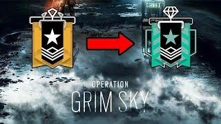 Grim Sky Diamond  Ranked Highlights - Rainbow Six Siege Gameplay