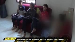 5 Wanita Pasangan Lesbian Digerebek Warga Karena Kedapatan Berciuman - Police Line 0906