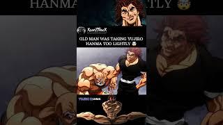 Man Underestimate Yujiro Hanma   #shorts #anime #bakithegrappler