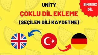 UNİTY SINIRSIZ DİL EKLEME - PlayerPrefs İle Kaydetme