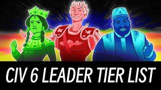 Civ 6 Final Leader Tier List - TheCivLifeR