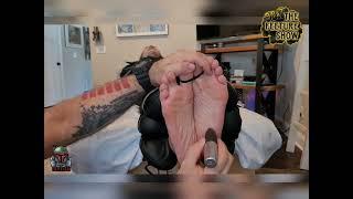 Cheyenne Bare Feet Table Tickling 98.7 The Feeture Show  F9ttishVidz