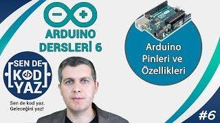 Arduino Dersleri 6  Arduino Nedir Arduino Digital ve Analog Giriş Çıkış Pinleri