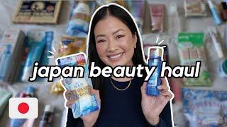  Japan Beauty Haul  Everything I bought in Japan  Affordable Skincare + Makeup + more