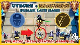 CYBORG + MARKSMAN META SYNERGY BUILD - BEST MAGIC CHESS STRATEGY - Mobile Legends Bang Bang